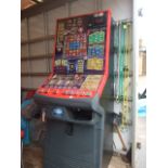 GAMES MEDIA POKER FACE GAMING MACHINE WITH KEYS ( PUB CLEARANCE )