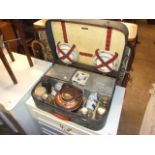 RETRO BREXTON SUITCASE PICNIC SET WITH STOVE ETC ETC