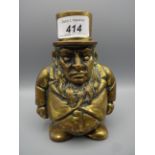 BRASS TRANSVAAL MONEY BOX