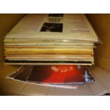 BOX OF VINYL LP ALBUMS