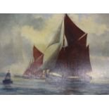 3 SIGNED OILS OF SAILING BOATS ROGER FINCH PLUS 2 OTHERS