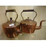 2 COPPER KETTLES