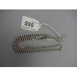 SILVER WATCH CHAIN 27g