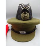 RUSSIAN WW1 SUBMARINE CAP PLUS ARMY CAP