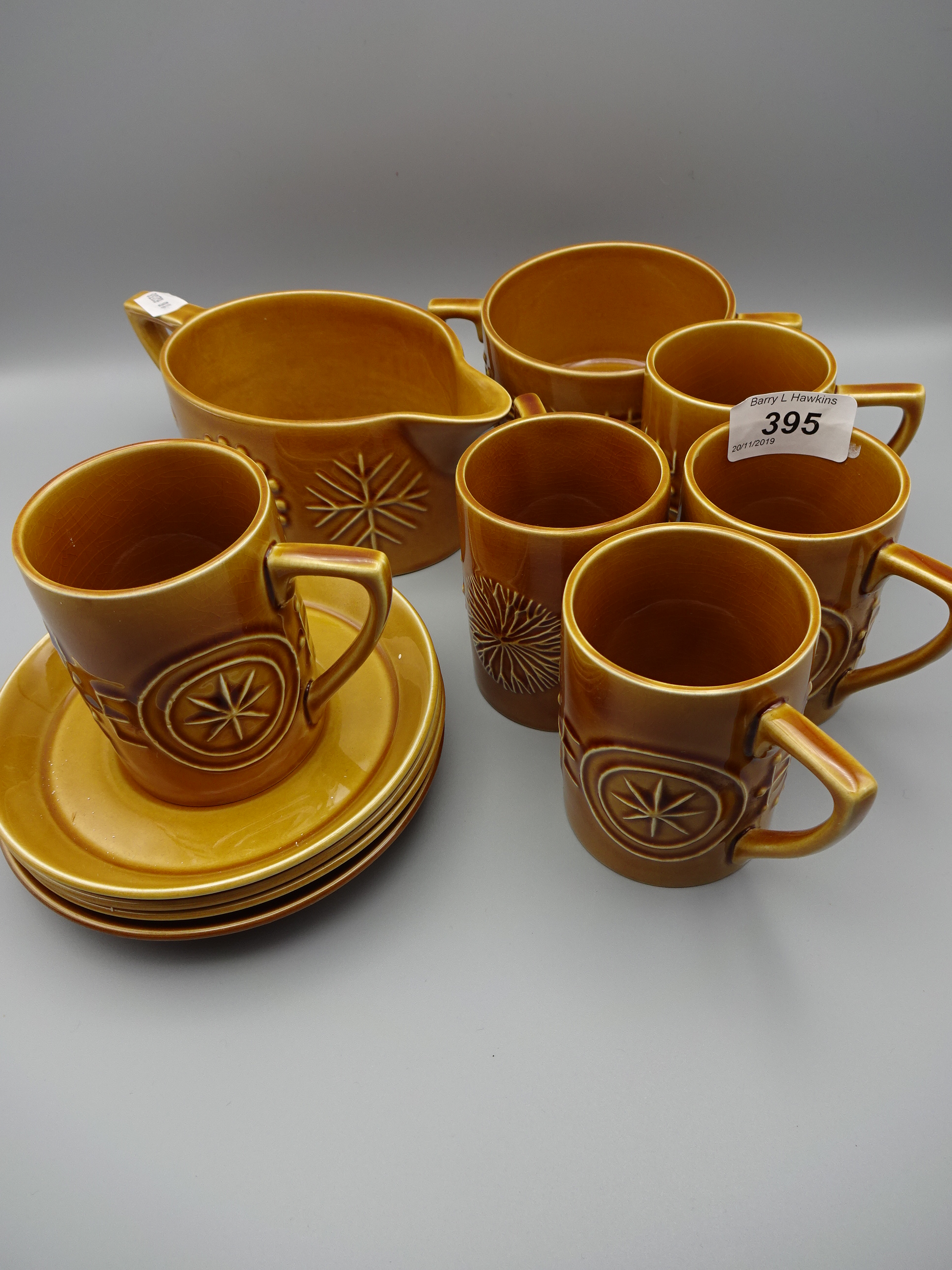 PORTMEIRION TOTEM 11 PIECE PART COFFEE S