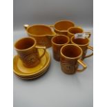 PORTMEIRION TOTEM 11 PIECE PART COFFEE S