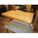 HARDWOOD FOLDING TABLE