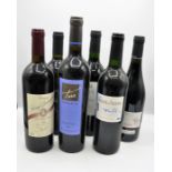 BOX OF 6 MIXED RED WINES