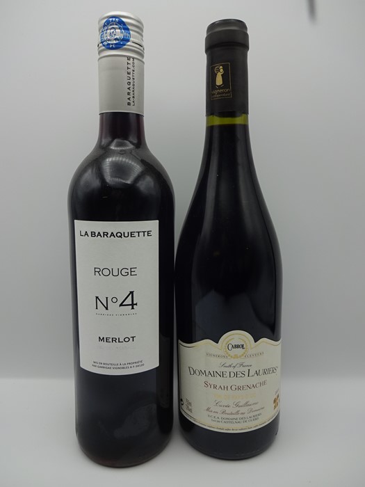 6 MIXED RED 3 BARAQUETTE NO 4 ROUGE 3 DES LAURIERS SYRAH GRENACHE 2009