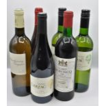 BOX OF 6 MIXED FRENCH RED WINES