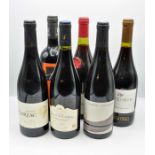 BOX OF 6 MIXED RED WINE