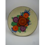 CLARICE CLIFF CAKESTAND GAYDAY PATTERN 23CM DIAMETER