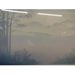 BOB SANDERS PAIR OF LIMITED PRINTS (90/350) 'EARLY LIGHT' AND 'MORNING MIST' (60 X 70)CM