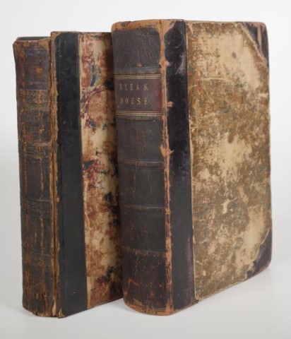 Two mid 19th century Charles Dickens books