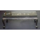 Chinese black lacquered coffee table