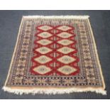 Oriental woollen rug