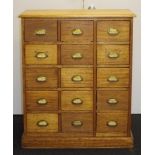 Vintage filing drawers cabinet