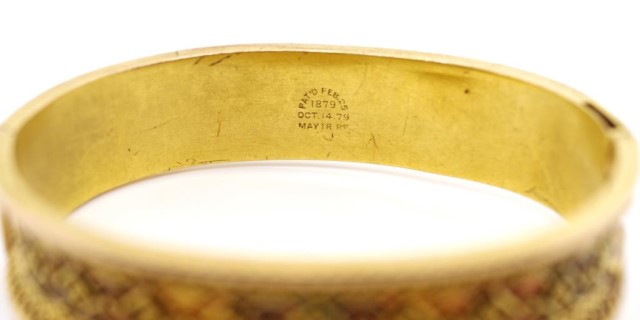 Victorian gold bangle - Bild 3 aus 6