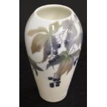 Royal Copenhagen ceramic vase