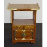 Oriental side cabinet