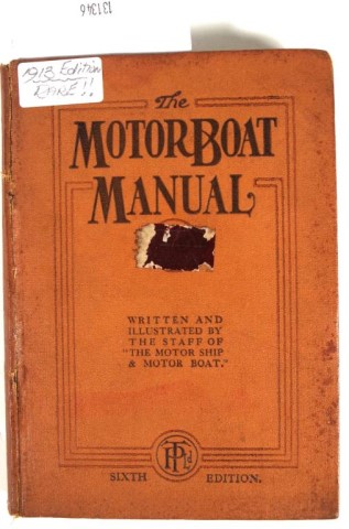 'Volume 'The Motor Boat Manual'