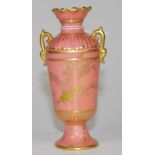 Edwardian Royal Crown Derby miniature vase