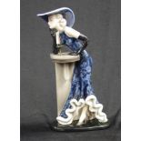 Goldscheider art deco lady