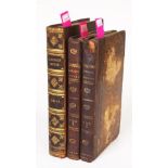 Three antique Robinson Crusoe books