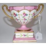 Edwardian Minton two handle hand painted cup