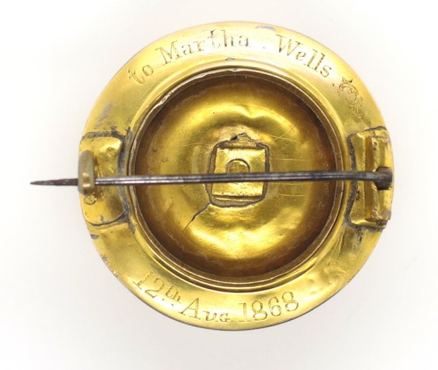 Victorian gold brooch - Bild 2 aus 2