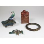 Three various Chinese artifacts