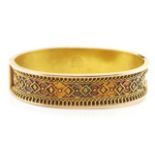 Victorian gold bangle