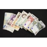 Collection English & foreign bank notes