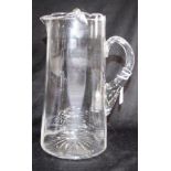 Vintage crystal water jug