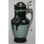 German antique ceramic master stein