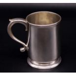 George II sterling silver child mug