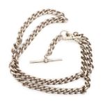 Sterling silver fob chain