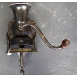 Victorian cast iron Lovelock London coffee grinder