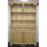 Antique pine Welsh dresser