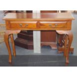 Mahogany hall table