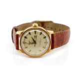 Vintage 18ct yellow gold Longines watch