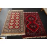 Oriental woollen rug