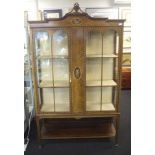 Antique Sheraton display cabinet