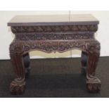 Chinese square occasional table