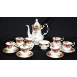 Royal Albert 'Old Country Roses' coffee set