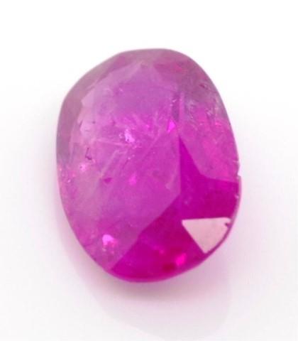 Loose natural 1.03ct ruby with certificate - Image 4 of 5