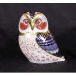 Royal Crown Derby 'Tawny Owl' paperweight