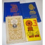 Four volumes on Edison phonographs & recordings