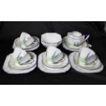 Shelley Queen Anne 'My Garden' part teaset