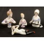 Vintage ceramic Bathing Beauty figure